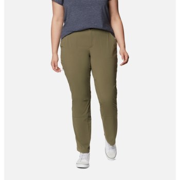 Columbia Broek Dames, Saturday Trail Stretch Plus Size Grijs Groen, 65XKRDBGW